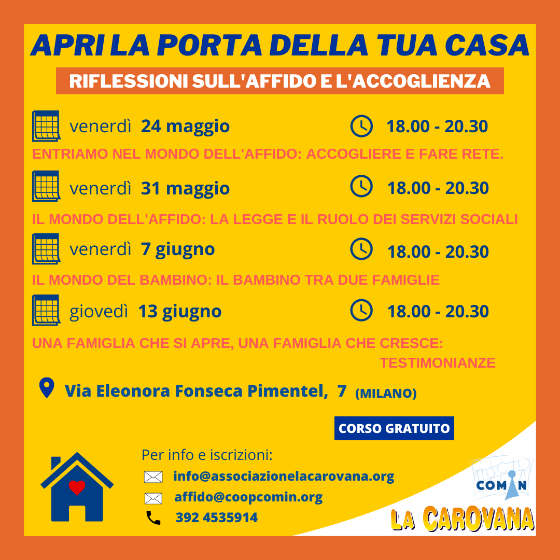 Apri la porta della tua casa