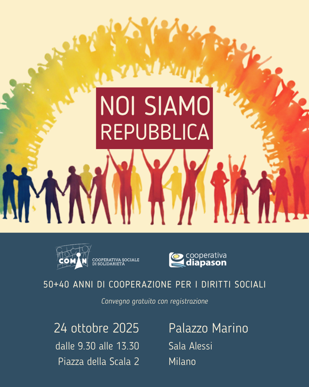 Locandina Noi Siamo Repubblica