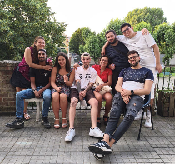 Foto di gruppo della Casa di Arianna