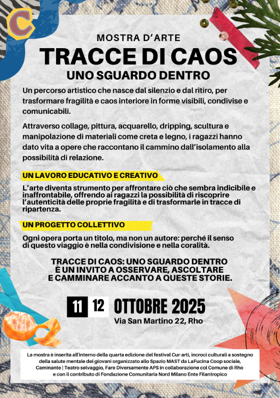 Volantino Tracce di Caos