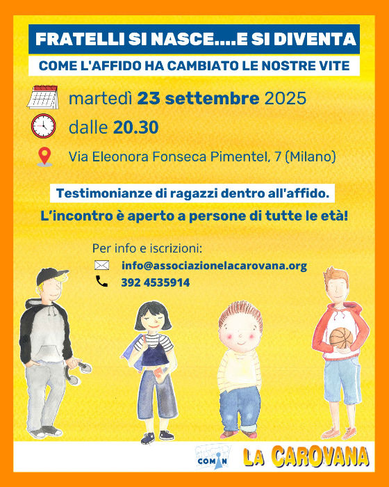 Volantino Fratelli si nasce